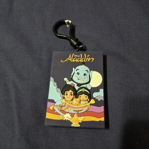 Disney Aladdin Princesses Blind Bag Series 37 Monogram Keychain Jasmine Genie